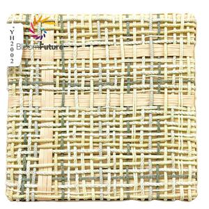 Pannelli per Soffitto in Rattan Sintetico Intrecciato Impermeabile con Telaio in Alluminio Leggero, Facile Installazione per Uso Interno ed Esterno - Product Image 2