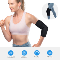 Manchon de refroidissement souple personnalisé en gel, enveloppement pour genou, compresse chaude et froide, manchon de compression pour genou