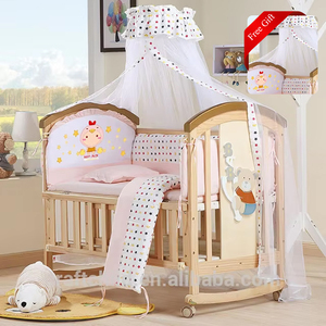 CLAF BEBE Dernier Modèle Lit Parc Bébé Fille ODM&OEM avec Ensemble de Literie - Product Image 1