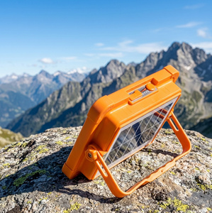Lampe solaire IP65 ABS, lanterne de camping solaire portable LED pour tente, <span class=keywords><strong>randonn</strong></span>ée et bivouac avec batterie externe USB - Product Image 5