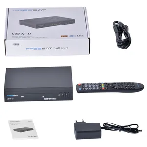 Receptor de Satélite Digital Android FREESAT <span class=keywords><strong>V8X</strong></span>-II HD 1080p DVB Combo DVB-S/S2/S2X de Plástico, Último Modelo 2025, Decodificador <span class=keywords><strong>GTMEDIA</strong></span> V8 <span class=keywords><strong>V8X</strong></span>-II - Product Image 2