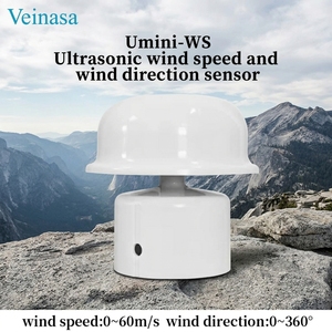 UMini-WS เครื่องวัดความเร็วลมอัลตราโซนิกแบบดิจิตอลอัจฉริยะ RS485 เซ็นเซอร์วัดความเร็วลมและทิศทางลมสำหรับการปกป้องสิ่งแวดล้อม - Product Image 1