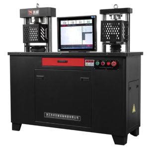 בקרת בטון אוטומטית ציוד לבדיקת חוזק לחיצה של מלט מכונה משולבת אלקטרונית אחריות לשנה - Product Image 1