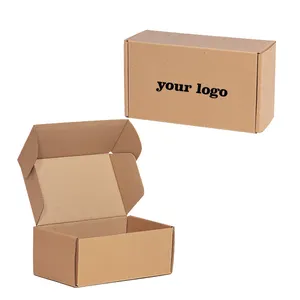 Fashion Custom Printed Square Kraft Packing Paper Mailer Box Packaging Paper Boxes