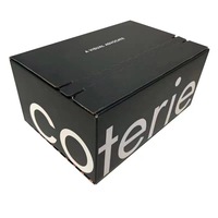 Boîte d'expédition avec logo personnalisé avec bande à fermeture éclair Bande adhésive de déchirure pour envoi commercial Boîte postale ouverte auto-scellante