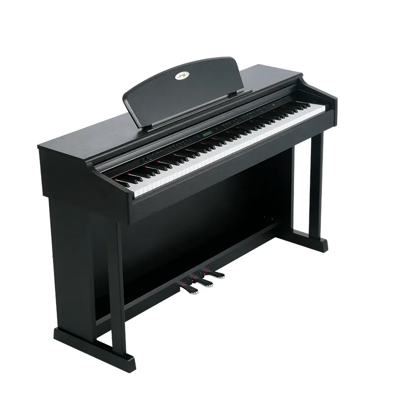 เปียโนไม้ไฟฟ้าแบบมืออาชีพ88ค้อนเกรดแอ็กชันเปียโนคีย์บอร์ดเปียโนดิจิตอล