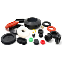Joint de joint plat moulé en caoutchouc de silicone personnalisé Oeillet de 45mm de diamètre Oeillet simple rectangulaire NBR EPDM Neoprere Split Grommets