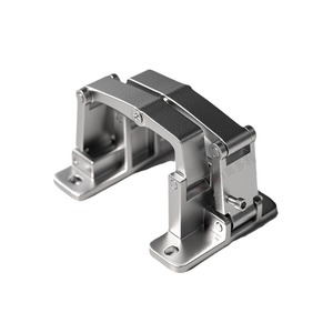 บานพับประตูสแตนเลส 180 องศา 4 รู ดีไซน์เรียบง่ายสำหรับสถานที่เชิงพาณิชย์ - Product Image 1