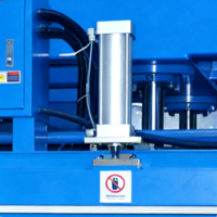 Machine de compression semi-automatique hydraulique de haute qualité pour matelas et toppers de canapé en mousse, avec fonction de roulage et d'emballage