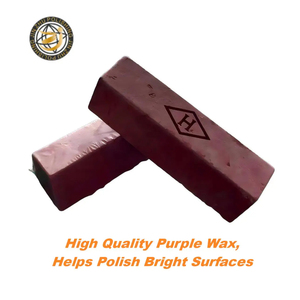 Cera Roxa Sólida Polida de 950g com Forte Força de Corte para Aço Inoxidável, Liga de Zinco e Cobre - Product Image 1
