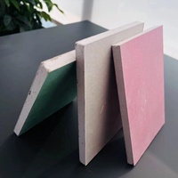 Panneaux de plâtre pour murs et plafonds d'hôtel, en papier renforcé, imperméables, ignifuges, à bas prix, modernes, fabriqués en Chine, conformes aux normes ASTM CE