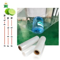 Usine chinoise Film étirable à la main 45cm X 1500 pieds expédition film plastique transparent