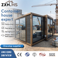 Maison conteneur modulaire pliable sur remorque de 30 pieds, 3 chambres, professionnelle et fiable, conforme aux normes australiennes, avec studio extensible