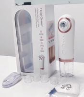 Nouveau Nettoyeur de points noirs à oxygène et eau chaude 2026 personnalisable, aspirateur facial à petites bulles pour un nettoyage en profondeur des pores