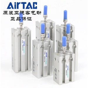 กระบอกลม AirTAC แบบติดตั้งได้อิสระ รุ่น MD6X25S MD6X30S MD6X35S MD6X40S ตัวกระบอกเหล็กมาตรฐาน - Product Image 1