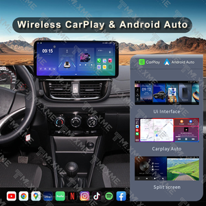 Para TOYOTA FS 2017-2021, Marco de Radio Android de 12.<span class=keywords><strong>3</strong></span> Pulgadas para Coche, Reproductor de Radio para Salpicadero, Piezas de Automóvil - Product Image 3