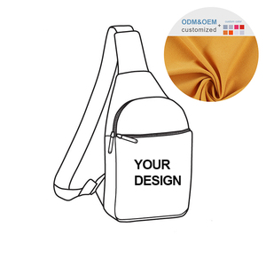 Bolso Bandolera Deportivo Impermeable con Orificio para Auriculares <span class=keywords><strong>y</strong></span> Logotipo Personalizado, Bolso de <span class=keywords><strong>Pecho</strong></span> para Hombre, Bolso Bandolera Promocional - Product Image 2