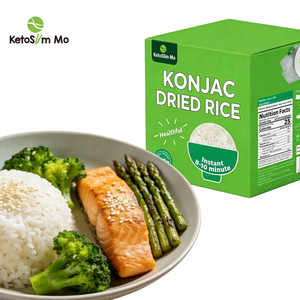 Ketoslimmo Halal Keto Friendly Low Carb Konjac Rice 1kg Shirataki Dry Rice - Product Image 1
