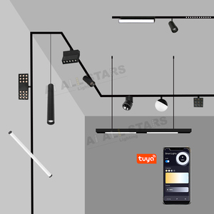 Ai tất cả các ngôi sao căng Trần 48V từ theo dõi hồ sơ 16mm siêu mỏng Trần tiếp xúc theo dõi thu hút từ tính theo dõi ánh sáng - Product Image 2