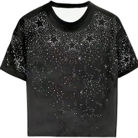 Camiseta de Algodón Grueso para Hombre 2026, Nueva, Estampada, para Parejas, con Letras, Estilo Casual de Negocios, Minimalista y Versátil