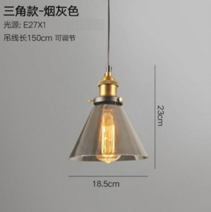 Lampe suspendue moderne en verre pour salle à manger, café, bar, cuisine, couloir, style minimaliste, nordique, élégante, Dropshipping Shopify - Product Image 2