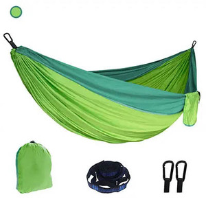 Hamaca Ultraligera y Resistente para Acampar al Aire Libre, Hamacas Portátiles de Nailon Tipo Paracaídas para Excursionismo - Product Image 1