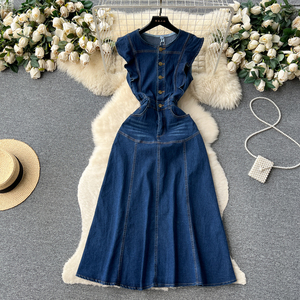 western cowboy dresses Turquoise Western Maxi Dress main image 1