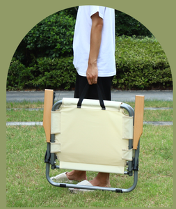 كرسي مينغ تشان للتخييم في الهواء الطلق قابل للطي للتنقل والصيد في رحلات مريحة - Product Image 6