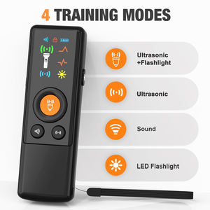 TIZE Nouvel écran coloré Portable à ultrasons pour chien répulsif dissuasif chien formation aboiement dispositif de contrôle avec lampe de poche - Product Image 2