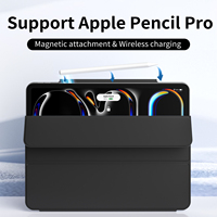 Étui magnétique antichoc housse de tablette étui Folio intelligent housse de support pour iPad Pro 7 M4 13 pouces 2024