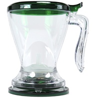 Casserole en verre rose résistant à la chaleur de 1500 ml avec couvercle à bouton en forme de cœur et double poignée pour soupes, neuve, compatible gaz et cuisinière