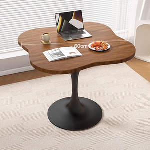 <span class=keywords><strong>Table</strong></span> basse moderne en bois avec structure métallique, mobilier de salon écologique pour usage domestique - Product Image 1