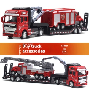 Camión <span class=keywords><strong>de</strong></span> transporte <span class=keywords><strong>de</strong></span> plataforma plana <span class=keywords><strong>de</strong></span> plástico ABS a escala 1:50, varios modelos <span class=keywords><strong>de</strong></span> 33CM para juguetes, camión <span class=keywords><strong>de</strong></span> escalera <span class=keywords><strong>de</strong></span> 110V, excavadora para mayores <span class=keywords><strong>de</strong></span> 14 años - Product Image 3