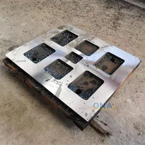 C110 Jaw Crusher Wear Parts Fixed And Swing Jaw Plate For Sale