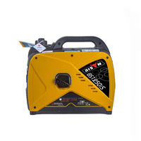 Générateur électrique à essence silencieux de haute qualité BISON (CHINE) Mini 1 kVA, 220 VAC/50 Hz, démarrage à distance, usage domestique