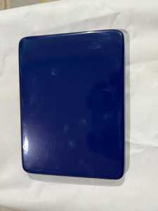 Bandeja Rectangular Azul para Servir, Plato Metálico para Buffet con Bordes Elevados para Catering de Aerolíneas, Hoteles y Restaurantes - Product Image 1