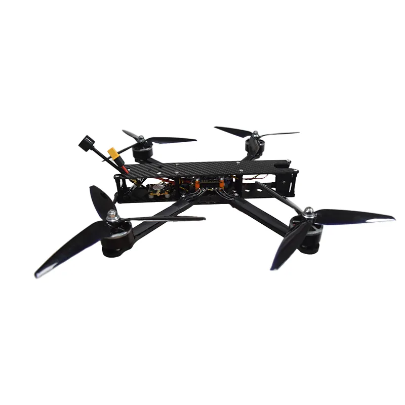 Drone de livraison personnalisé avec charge utile de 2kg drone de levage à longue distance drone cargo quadrirotor noir