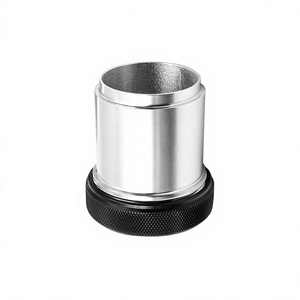 Tapa de Tanque de Combustible con Asa de 1.5 Pulgadas de Aleación de Aluminio Negra y Plateada Modificada para Piezas de Automóvil - Product Image 5