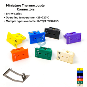 Conector de Termopar Mini Tipo VANORM MPJ-K/T/<span class=keywords><strong>J</strong></span>/E/R/S/U, Hembra para Panel, Clasificación IP65, Resolución de 0.1°C, Bajo Costo, Compatible con OEM/ODM - Product Image 3