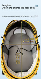 थोक पालतू जानवर यात्रा आउटडोर वॉकिंग घुमक्कड़ कुत्ते की घुमक्कड़, बड़े कुत्ते की घुमक्कड़ - Product Image 4