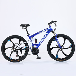 Bicicleta de Montaña MTB de Aluminio de 26 Pulgadas con Suspensión Trasera, 21 Velocidades, Frenos de Disco Dobles, Ligera, para Exteriores - Product Image 2
