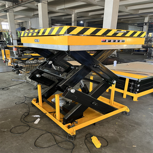 Ce Gecertificeerde Zware 1000-4000Kg Hydraulische Schaarheftafel Nieuw <span class=keywords><strong>Platform</strong></span> Lift Voor Magazijn Laadperron Voor Hotels - Product Image 5