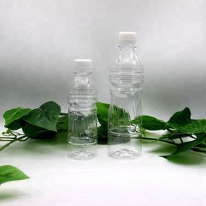 Toptan Özelleştirilebilir Şeffaf İçme Suyu Meyve Suyu Süt <span class=keywords><strong>PET</strong></span> İçecek Şişesi Ambalajı 450ml Kapaklı Plastik Şişe - Product Image 4