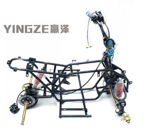 Pièces de rechange pour modification DIY de <span class=keywords><strong>Buggy</strong></span> ATV : Suspension avant, Direction, Essieu arrière, <span class=keywords><strong>Pont</strong></span> arrière, Châssis et Roue de chenille - Product Image 1
