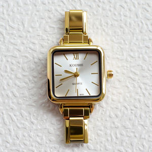 모듈 형 팔찌와 뜨거운 판매 숙녀 석영 시계 유럽 미국 DIY 스퀘어 골드 도금 모든 경기 시계 합금 케이스 - Product Image 2