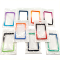 Étuis Souples Holographiques Multicolores en TPU Anti-RFID pour Cartes de Visite, Passeports et Cartes de Crédit, avec Logo, 35pt, Style Tendance