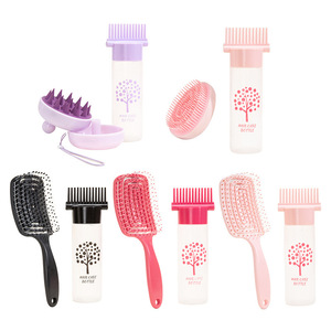 Ensemble de bouteilles pour soins capillaires Guangzhou Playboy avec brosse et peigne pour shampoing, coiffage et usage en salon - Product Image 1
