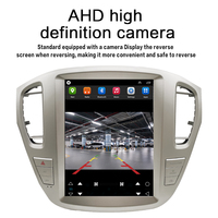 Reproductor Multimedia Vertical para Automóvil Tesla con Android 13 de 12.1 Pulgadas para Toyota Highlander 2001-2007, CarPlay Inalámbrico, GPS
