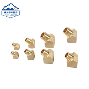 Raccord coudé en laiton à 45 degrés, filetage femelle 1/8 NPT 1/4 NPT pour utilisation en caravane - Product Image 4