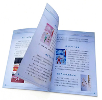 Impression de livres professionnels personnalisés en couleur pleine page A4, reliés à la chape, avec du carton écologique